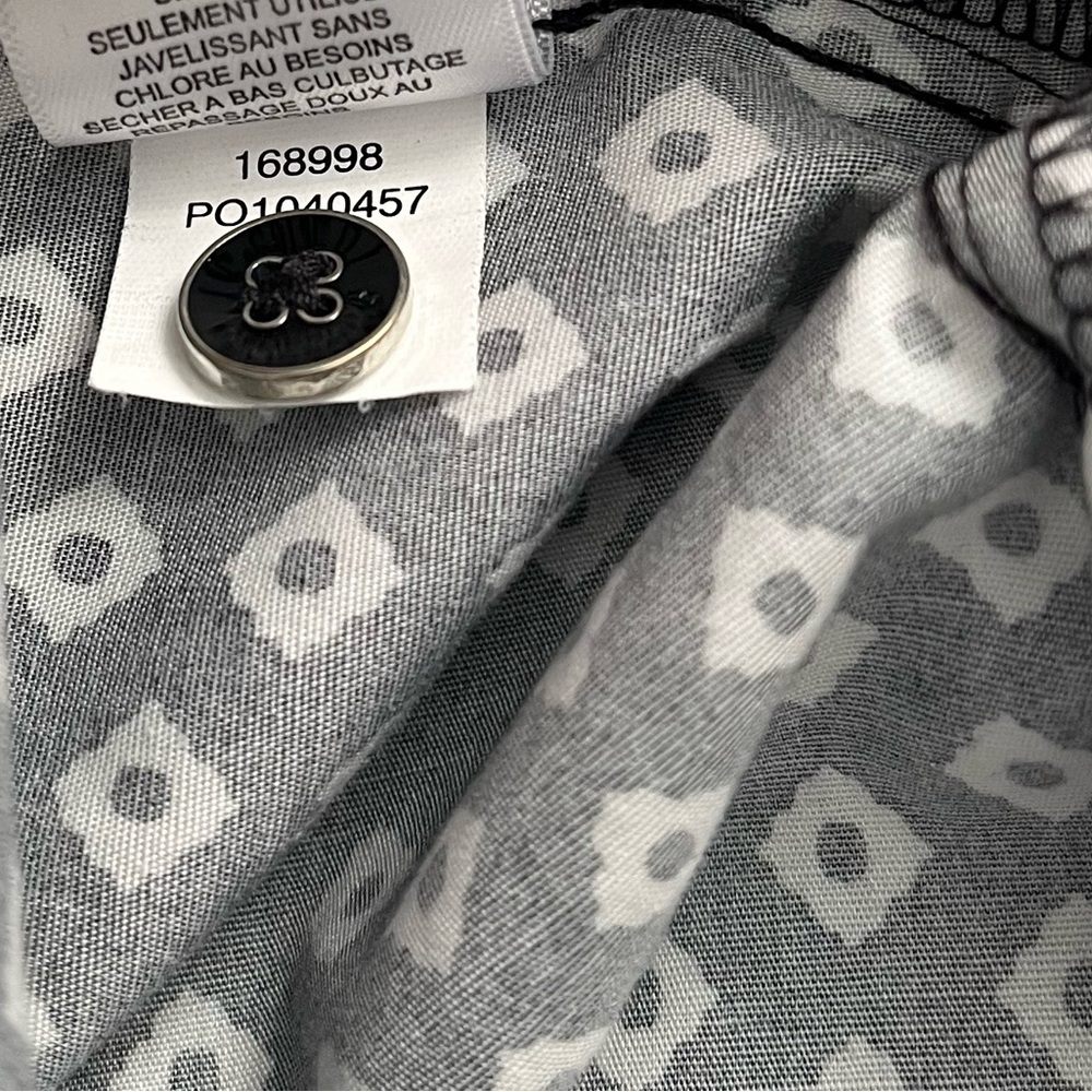 Foxcroft button-down patterned contrast cuffs shi… - image 7